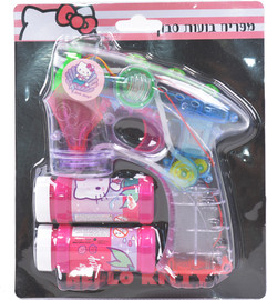 הלו קיטי אקדח בועות סבון הלו קיטי חד קרן