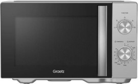 Graetz מיקרוגל מכאני 23 ליטר Graetz MW-2425-S כסוף