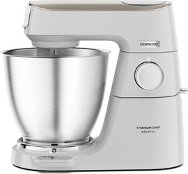 KENWOOD מיקסר 1200 וואט Kenwood KVL66.950SI Titanium Chef Patissier XL + מטחנת בשר וקערה נוספת!