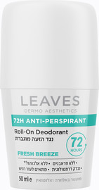 LEAVES דאודורנט רול און 72 שעות FRESH BREEZE