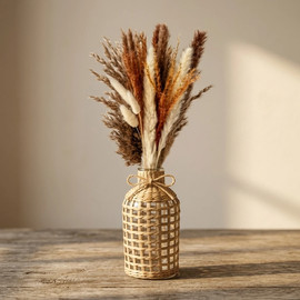 DECOROZ זר פמפס אביבי PARIS