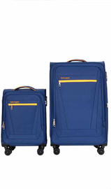 SWISS סט זוג מזוודות SWISS Lugano 820 20+28" - כחול נייבי