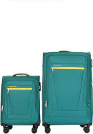 SWISS סט זוג מזוודות SWISS Lugano 820 20+28" - ירוק