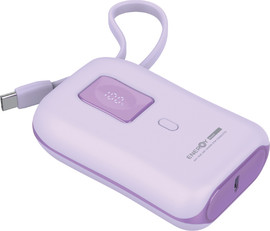 ENERGY סוללת גיבוי - Energy ‎10000mAh אנרג'י E10K PD20 סגול