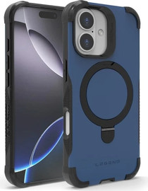 Gripcase כיסוי Grip Case Legend תומך MagSafe ל- Apple iPhone 17 בצבע כחול