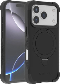 Gripcase כיסוי Grip Case Legend תומך MagSafe ל-Apple iPhone 17 Pro בצבע שחור