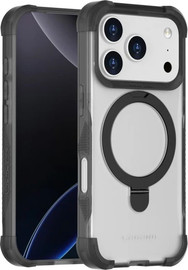 Gripcase כיסוי Grip Case Legend תומך MagSafe ל- Apple iPhone 17 Pro בצבע עשן