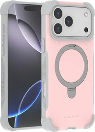 Gripcase כיסוי Grip Case Legend תומך MagSafe ל- Apple iPhone 17 Pro Max בצבע ורוד