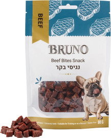 Bruno חטיף ברונו נגיסי בקר 80 גרם