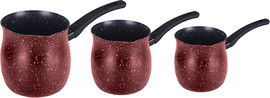 Food Appeal מארז 3 פינג'אנים 1.3,0.9,0.5 ליטר COFFEE COLLECTION חום מבית Food appeal