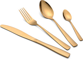 Food Appeal סט סכו"ם מהודר 24 חלקים SAPHIR GOLD מבריק מבית Food appeal