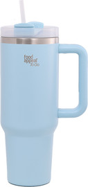 Food Appeal כוס תרמית עם ידית קש 1200 מ"ל TO GO צבע תכלת מבית Food appeal