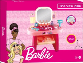 Barbie שולחן איפור של ברבי – אורות וצלילים BARBIE