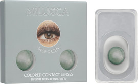 MILUCCA עדשות מגע צבעוניות חודשיות - DEEP GREEN