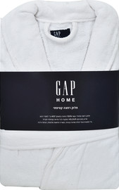 GAP חלוק רחצה קטיפתי צבע לבן L/XL