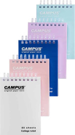 CAMPUS קמפוס פנקס ספירל סופט PP על 8X12