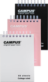 CAMPUS קמפוס פנקס ספירל סופט PP על A6