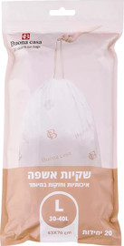 Buona casa מארז שקיות אשפה L
