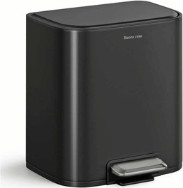 Buona casa פח דוושה ONYX- נפח buonacasa 20L