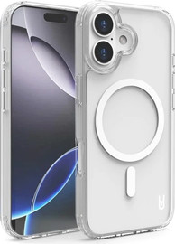 Gripcase כיסוי Grip Case Crystal תומך MagSafe ל-Apple iPhone 17 בצבע שקוף