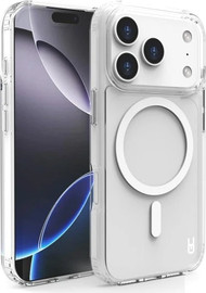 Gripcase כיסוי Grip Case Crystal תומך MagSafe ל-Apple iPhone 17 Pro בצבע שקוף