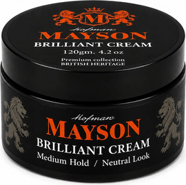 Mayson MAYSON Brilliant Cream clay matt – קרם חימר עיצוב פרימיום אחיזה בינונית ומראה טבעי