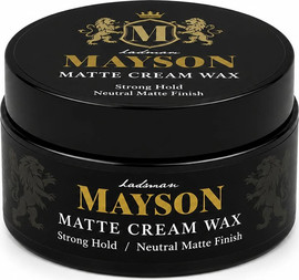 Mayson MAYSON Matte Cream Wax – ווקס קרם מט מקצועי (הזהב)