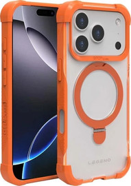 Gripcase כיסוי ל-Apple iPhone 17 Pro תומך MagSafe דגם Legend Pro מבית Grip Case בצבע כתום