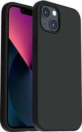 SmartCase כיסוי לאייפון 15 סיליקון מגע קטיפה iPhone 15 Pro שחור