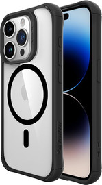 SmartCase כיסוי לאייפון iPhone 15 Pro Max שקוף שחור Toiko AtomX Magsafe