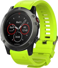 SmartCase רצועת סיליקון איכותית QuickFit 26MM לשעוני גרמין #12 Grass Green