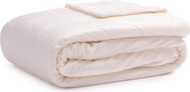 Laura Ashley שמיכת מינק שרפה - SOFIA - טבעי - שמיכה זוגית 200x220ס"מ, NATURAL