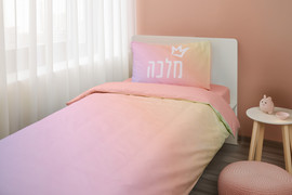 רד צ'ילי מצעי ילדים ונוער 100% כותנה - סט מלכה