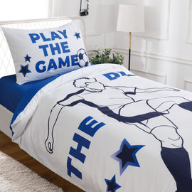 רד צ'ילי סט מצעים יחיד 100% כותנה – play the game