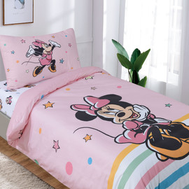 Disney סט מצעים נוער 100% כותנה – MINNIE star