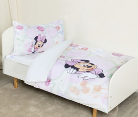 Disney סט מצעים מיטת מעבר 100% כותנה – MINNIE-flowers