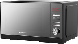 אלקטרה מיקרוגל 25 ליטר עם מצב גריל Electra AG9P022ES ELMP022ESG - גימור שחור מבריק
