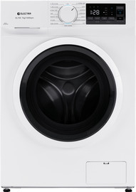 אלקטרה מכונת כביסה פתח חזית 7 ק"ג Electra EL700 עם מנוע Inverter במהירות 1400 סל"ד - צבע לבן