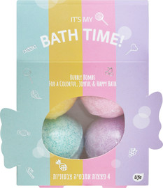 לייף IT'S MY BATH TIME! פצצות אמבטיה צבעוניות