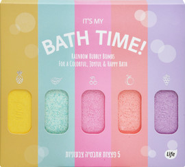 לייף IT'S MY BATH TIME! פצצות אמבטיה צבעוניות