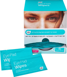 לייף מגבונים לעיניים Eye Pad wipes