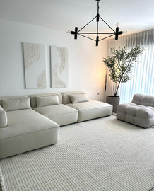 BuyCarpet שטיח אגרה לבן