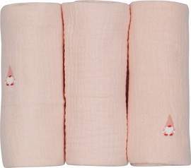 Olimoli שלישיית חיתולי S טטרה ליין גינה אורבנית – 3 Small Swaddle 60X60 cm