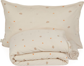 Olimoli סט מצעים למיטת מעבר ליין גינה אורבנית – Baby Toddler Bed Set