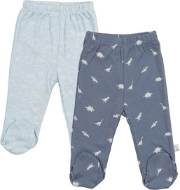Olimoli מארז זוג רגליות מודפס בנים – Baby Leggings 2 PCS