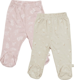 Olimoli מארז זוג רגליות מודפס בנות – Baby Leggings 2 PCS