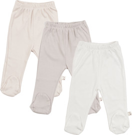 Olimoli מארז 3 רגליות חלק יוניסקס – Baby Leggings 3 PCS