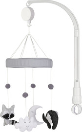 Twigy מובייל למיטת תינוק - Animals & Smiles Baby Mobile