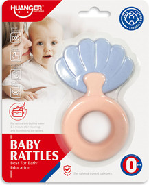 Huanger נשכן רעשן האנגר - Huanger Teether Rattle Toys