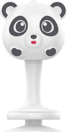 Huanger צעצוע לכיסא אוכל פנדה - Panda Sand Hammer Baby Toy